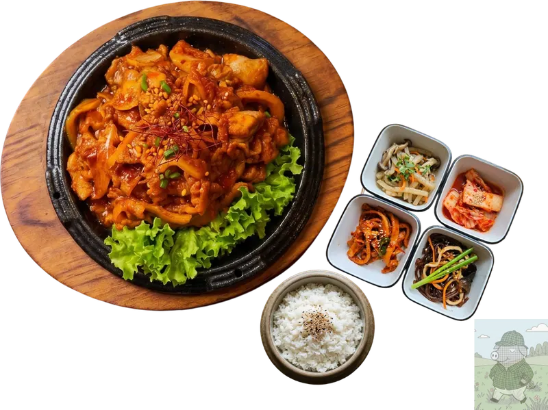 Bapsang - Stir Fried Pork